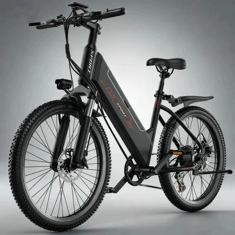 500W motor electric bicycle, 48V10AH efficient and safe battery, suitable for adults to travel around high-performance bicycles
