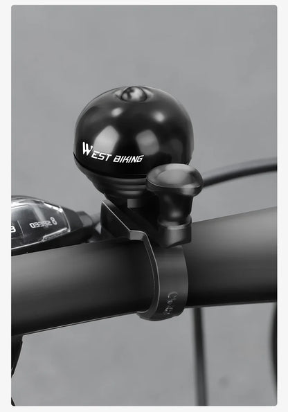 WEST BIKING Bicycle Vintage Ring Clear Sound MTB Road Bike Retro Bell Cycling Safety Warning Horn Bike Accessories Classic Bell
