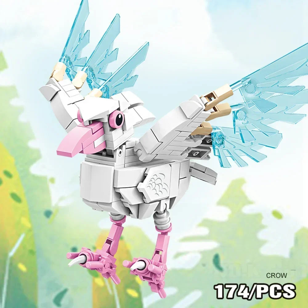 3D Cartoon Animal Set Building Blocks - 3D Lifelike,  for Desk Decoration & Gift - giving, Educational Building Blocks for Kids