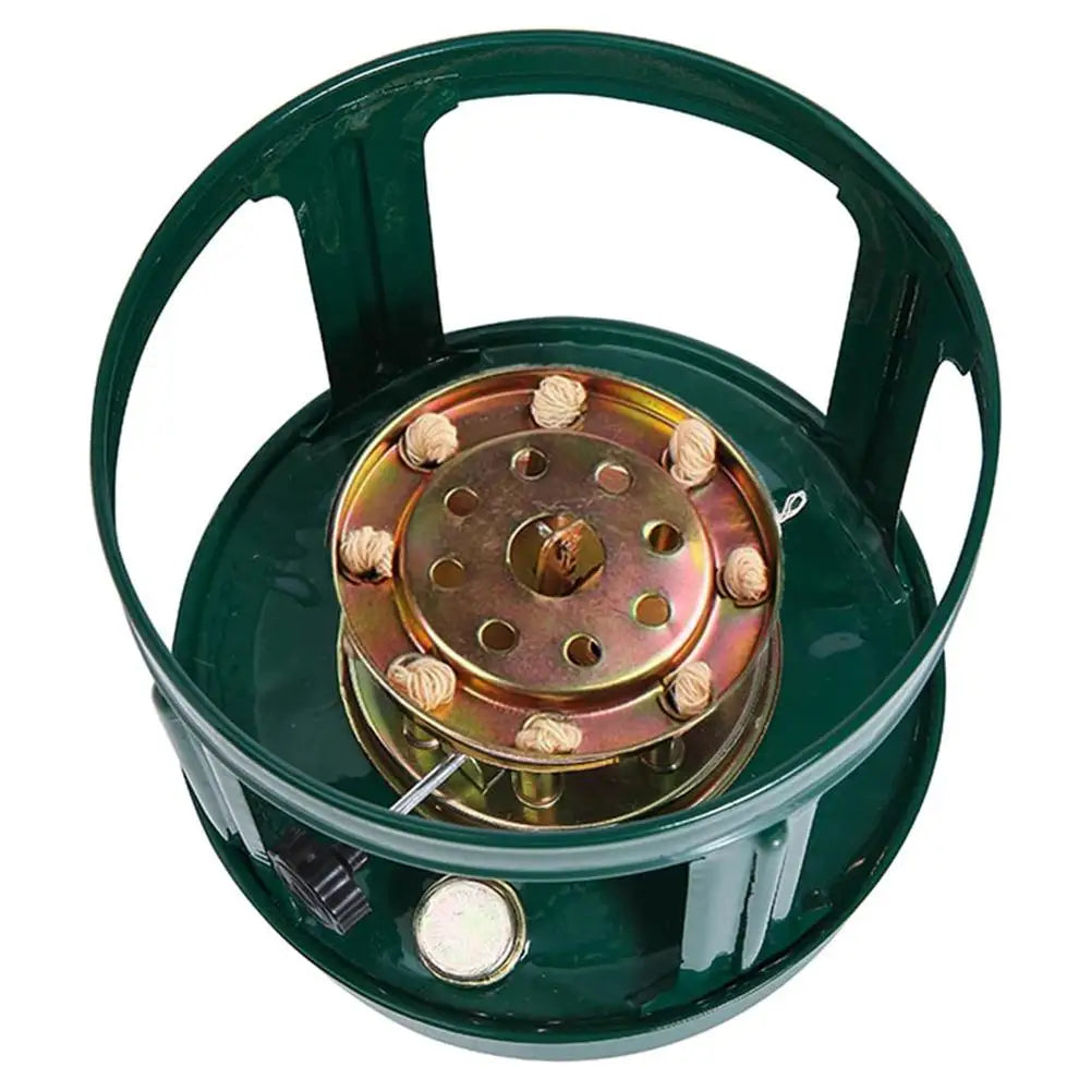 Kerosene Stove Iron Cooking Stove Core Portable Mini Camping Stove 8 Wicks Multipurpose Camping Equipment for Picnic Hiking Tool