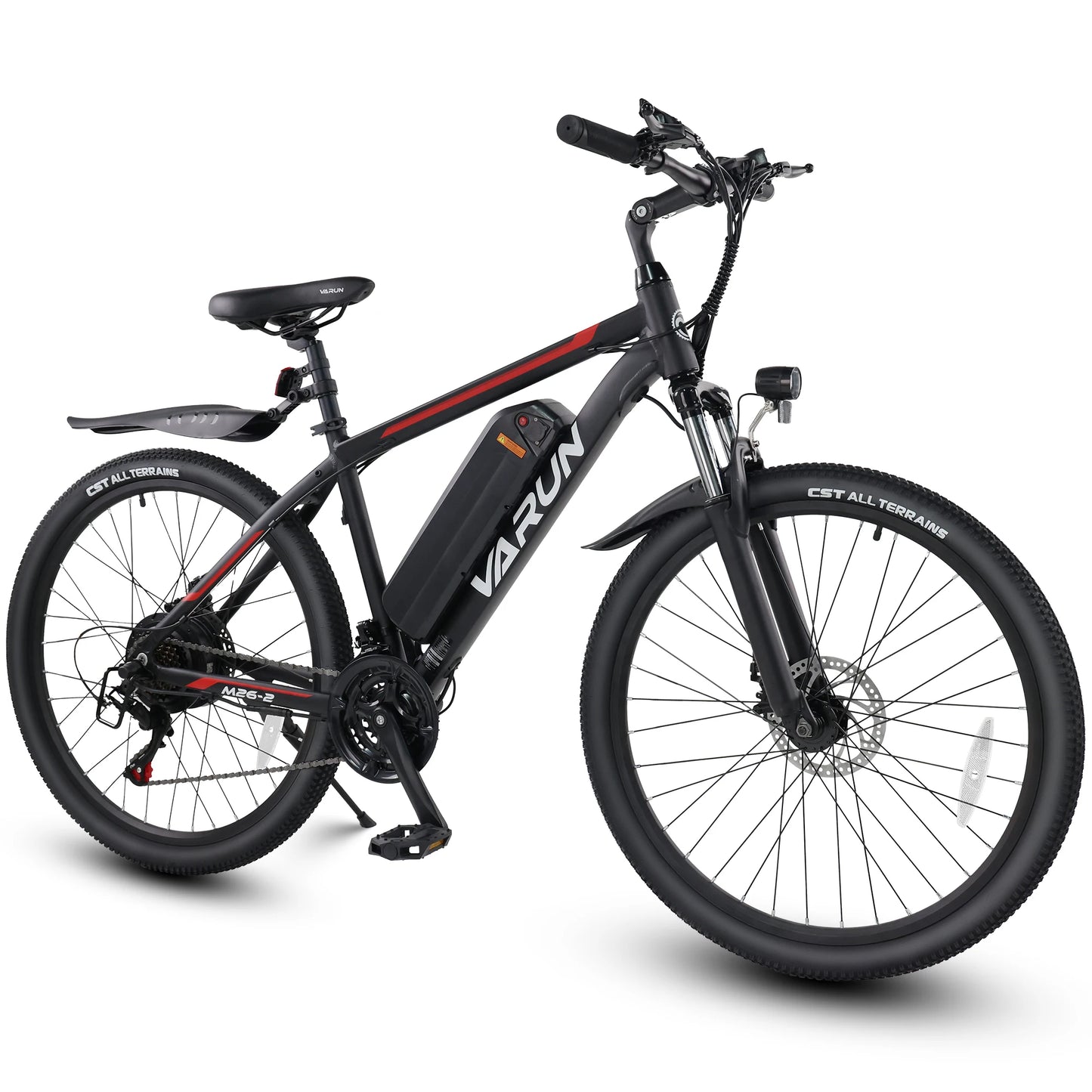 VARUN M26-2 Adult E-Mountain Bike 250W 48V13AH Urban commuting Electric Bicycle 27.5" Fat Tire E Bike
