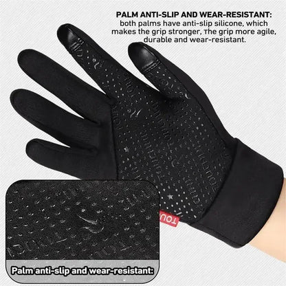 Winter Warm Rechargeable Electric Liner Heated Gloves Outdoor Riding Skiing Motorcycling Gloves Cycling Accessories Hand Warmer