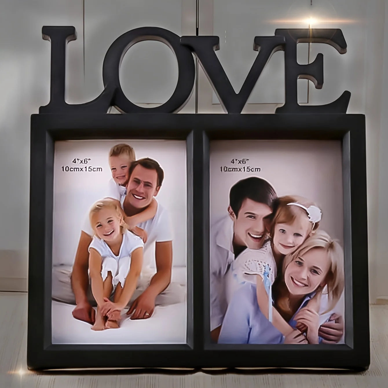 Cute Love Photo Frame Family Picture Frame Retro Photo Frame Christmas Halloween Thanksgiving Easter New Year's Gift