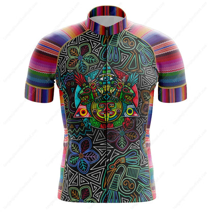 Mexico Cycling Jersey Men Bike Top MTB Bicycle Shirt Mountain Road Riding Clothing Short Sleeve Summer Cyclist biking Blouse