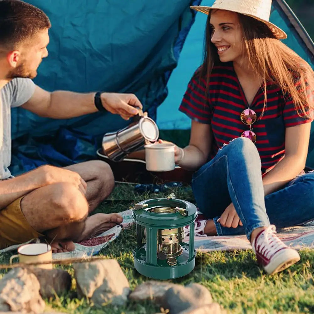 Portable Kerosene Stove Windproof Kerosene Burner Outdoor Camping Heater Patio Picnic Cooking Stove Paraffin Heater Safety