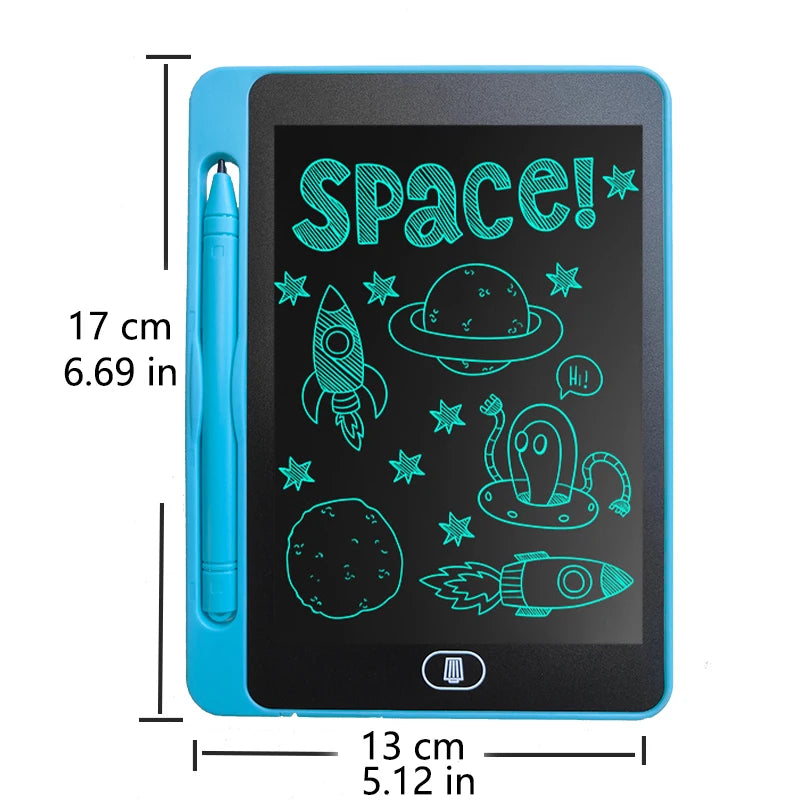 6.5 in Single Color LCD Writing Tablet Drawing Board For Children Birthday, Thanksgiving, Halloween, Easter, Christmas gifts