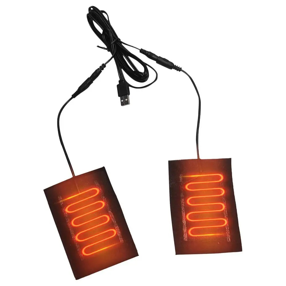 Mitten Heating Pad 5V Electric Heating Pad Heating Pad USB Heated Pad for Gloves 2 in 1 Heating Pad for Women Men Cold Winter