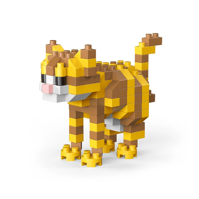 Mini Dachshund Dog Building Blocks Toy for Adults and Kids: Detailed and Lifelike Design,  Fun and Educational Construction Set