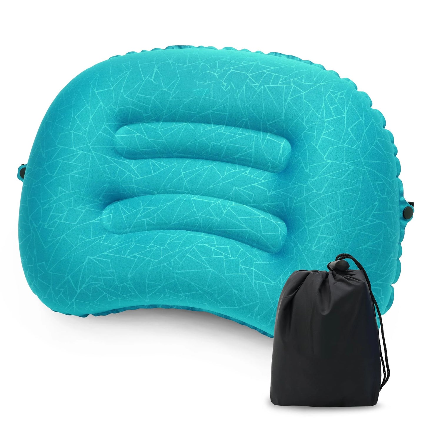 Inflatable Camping Travel Pillow Ultralight Portable Backpacking Pillow for Neck Lumbar Support Camp Hiking Sleeping