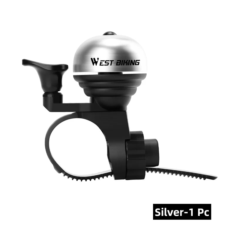 WEST BIKING Bicycle Vintage Ring Clear Sound MTB Road Bike Retro Bell Cycling Safety Warning Horn Bike Accessories Classic Bell