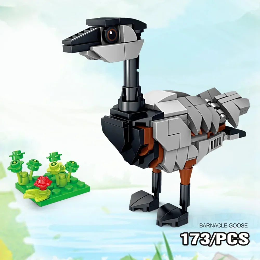 3D Cartoon Animal Set Building Blocks - 3D Lifelike,  for Desk Decoration & Gift - giving, Educational Building Blocks for Kids