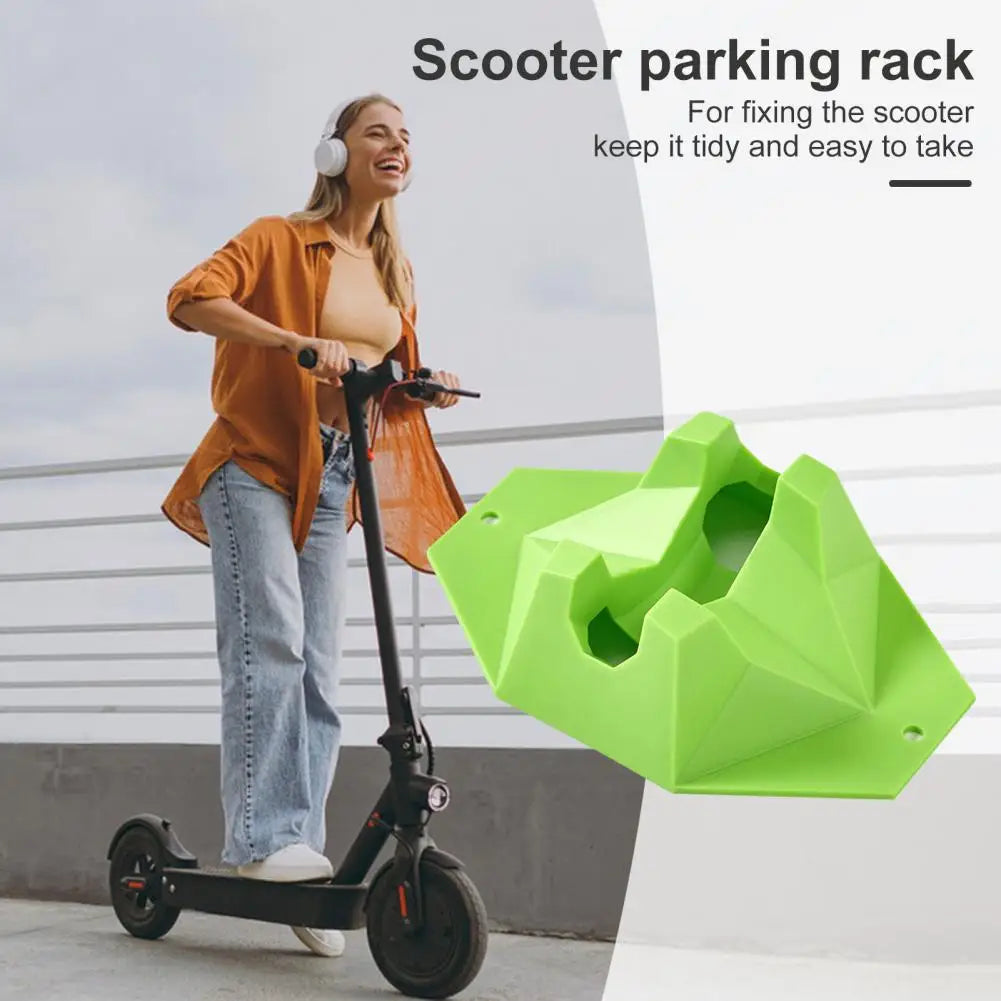 Scooter Stand Parking Support Kick Scooter Holder Anti-Slip Scooter Rack Floor Storage Accessories