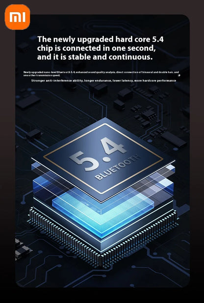 Xiaomi Redmi A98 Wireless Earphones Bluetooth 5.4 Earphones, HD Call Sound Quality Convertible Language Mode in Ear