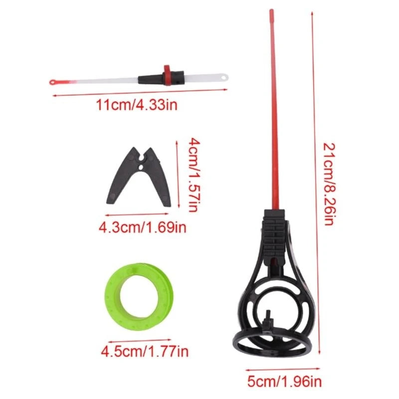 Ice Fishing Rod Winter Outdoor Fishing Rod Guide Ice Winter Fishing Tackle Waterproof Portable Fishing Pole Spinning Rods