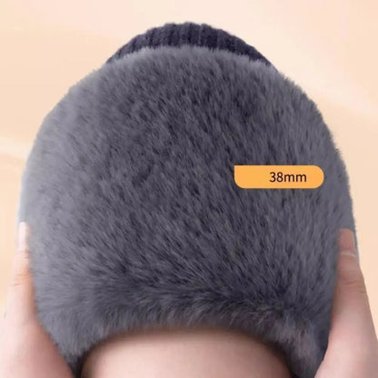 New Plus Velvet Winter Knee Pads Universal Windproof Coldproof Warm Knee Sleeve Thickened Elastic Leg Sleeves Unisex