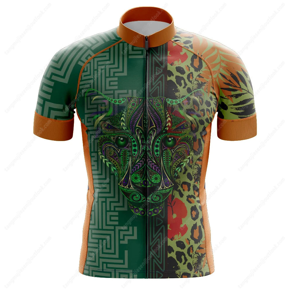 Mexico Cycling Jersey Men Bike Top MTB Bicycle Shirt Mountain Road Riding Clothing Short Sleeve Summer Cyclist biking Blouse