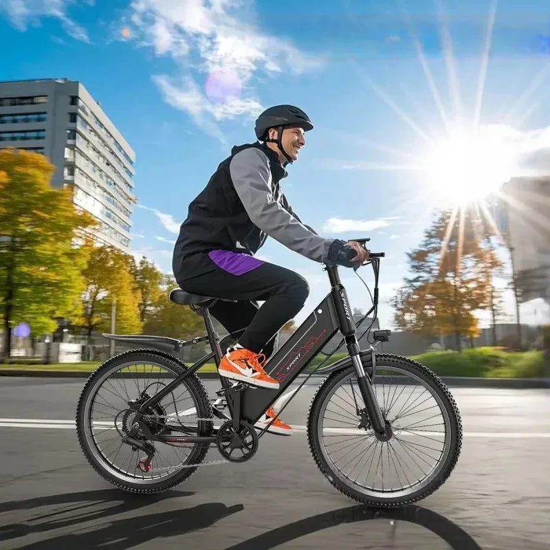 500W motor electric bicycle, 48V10AH efficient and safe battery, suitable for adults to travel around high-performance bicycles