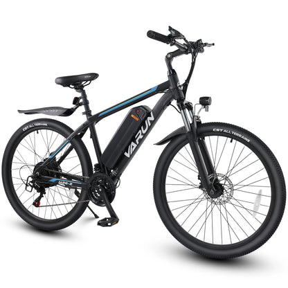 VARUN M26-2 Adult E-Mountain Bike 250W 48V13AH Urban commuting Electric Bicycle 27.5" Fat Tire E Bike