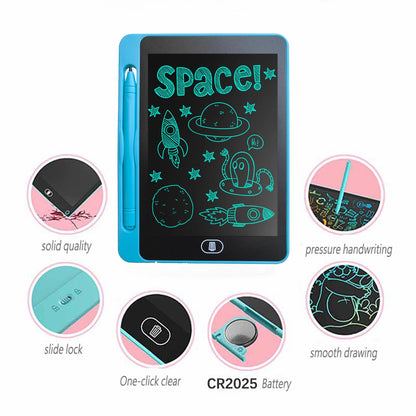 6.5 in Single Color LCD Writing Tablet Drawing Board For Children Birthday, Thanksgiving, Halloween, Easter, Christmas gifts