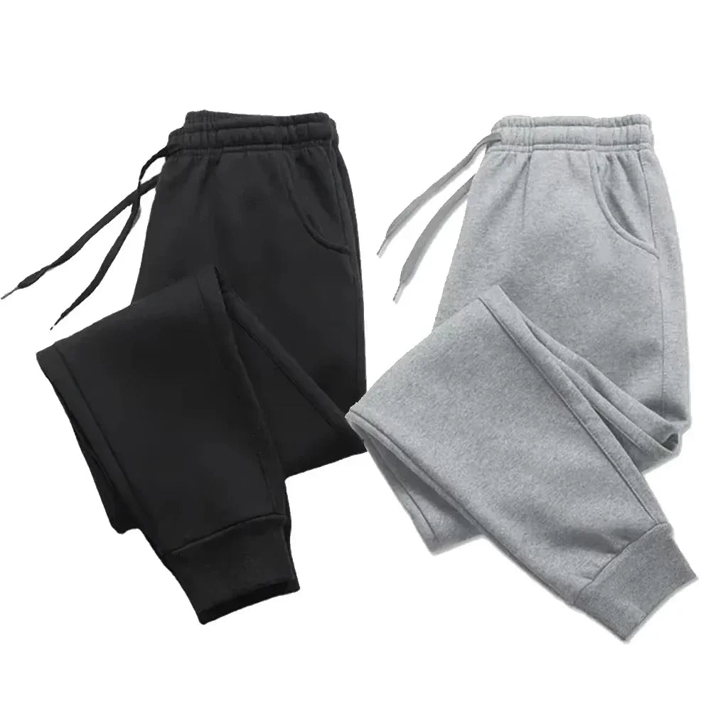 2025 New EVERLAST Men Jogging Sweatpants Running Trousers Fleece Streetwear Sport Oversized Jogger Sweat Pants 2025 Clothing