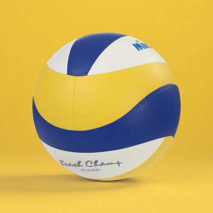 VLS300 V330W Volleyball Blue Yellow Size 5 High-end PU Hot Glue Volleyball for Teen and Adult