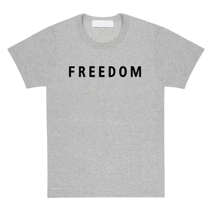 Freedom Charlie Kirk T-shirt Cotton Loose Casual Unisex T-shirt Unisex Street Trend American Fashion Women's men's T-shirt