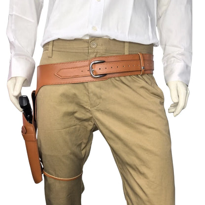 Master Cool Classic western single-barrel revolver holster, short and long revolver holsters, essential for revolver enthusiasts