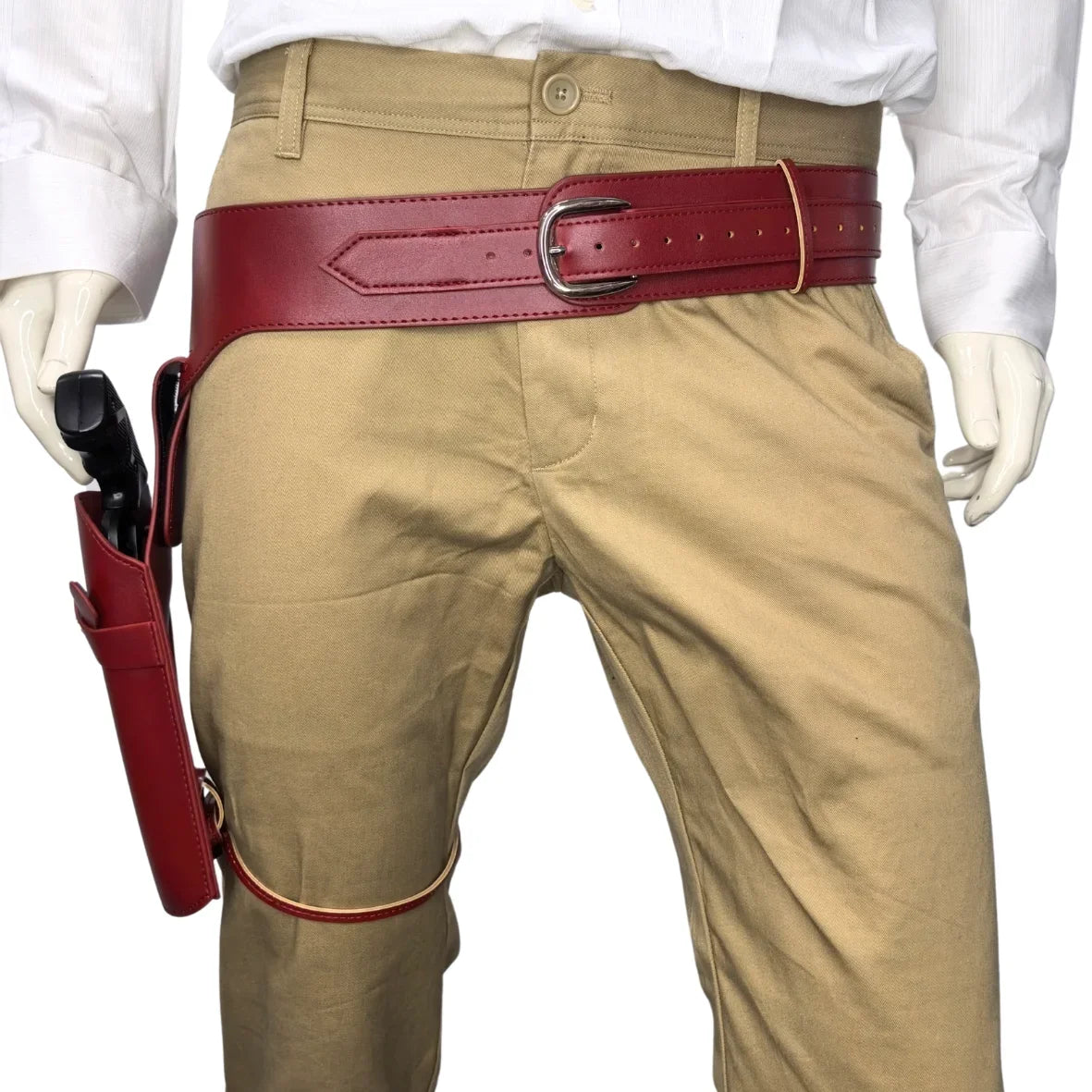 Master Cool Classic western single-barrel revolver holster, short and long revolver holsters, essential for revolver enthusiasts