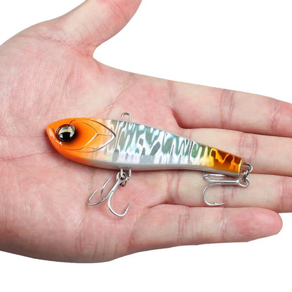 WALK FISH 1Pcs 79/90mm 16/34g Winter Bait Long Casting Hard Vibration Ice Fish Bass Artificial Bait Luya Bionic lure Fresh water