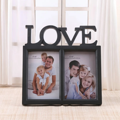 Cute Love Photo Frame Family Picture Frame Retro Photo Frame Christmas Halloween Thanksgiving Easter New Year's Gift