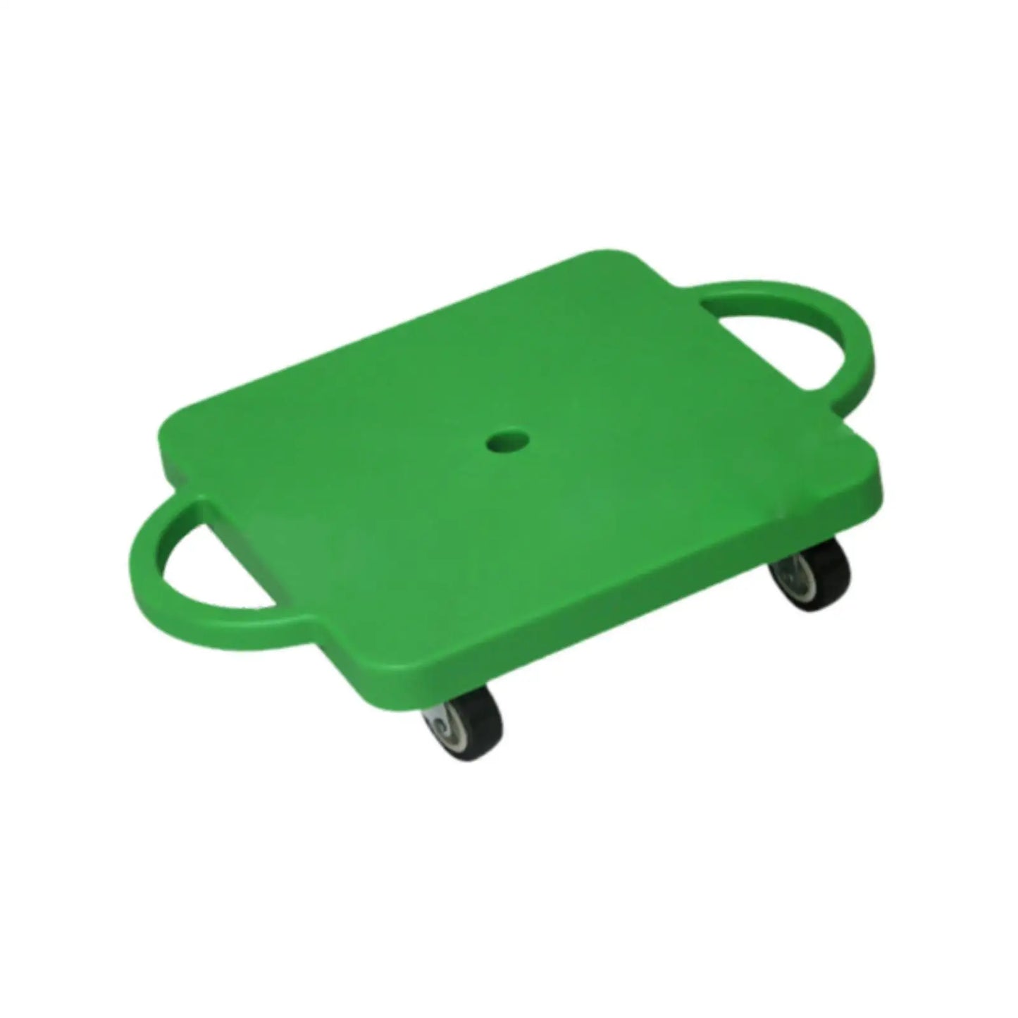 Floor Scooter Board with Handles Sitting Scooter Gross Motor Toy 11.8 Inches for Indoor Outdoor Activities Home Boys Girls