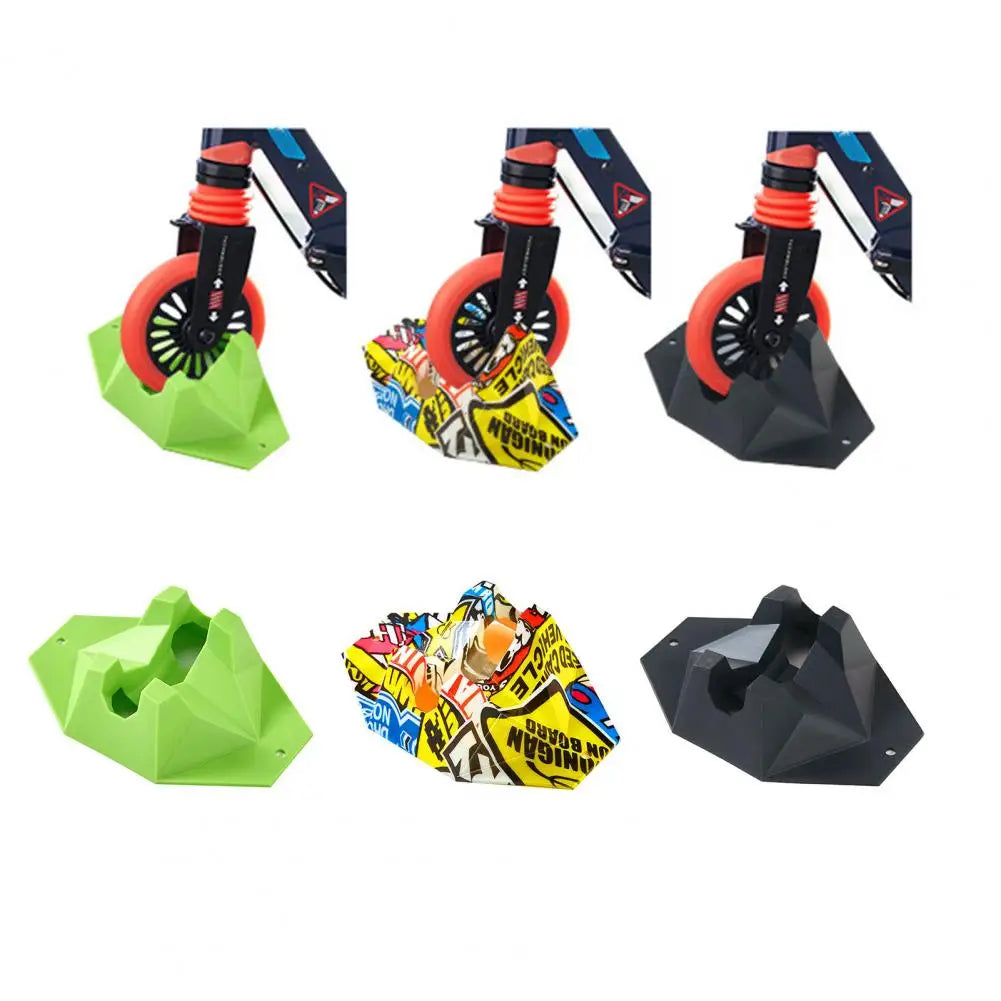 Scooter Stand Parking Support Kick Scooter Holder Anti-Slip Scooter Rack Floor Storage Accessories