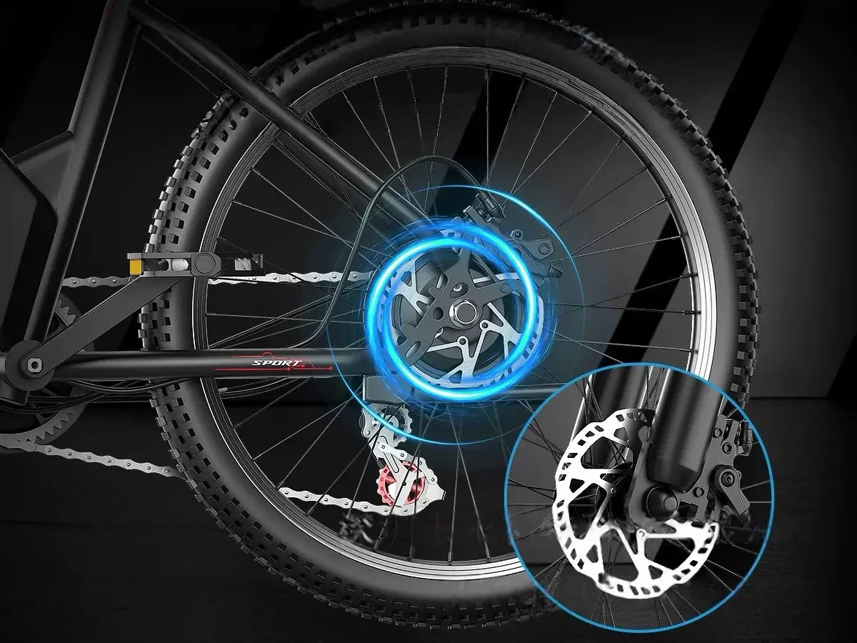 500W motor electric bicycle, 48V10AH efficient and safe battery, suitable for adults to travel around high-performance bicycles