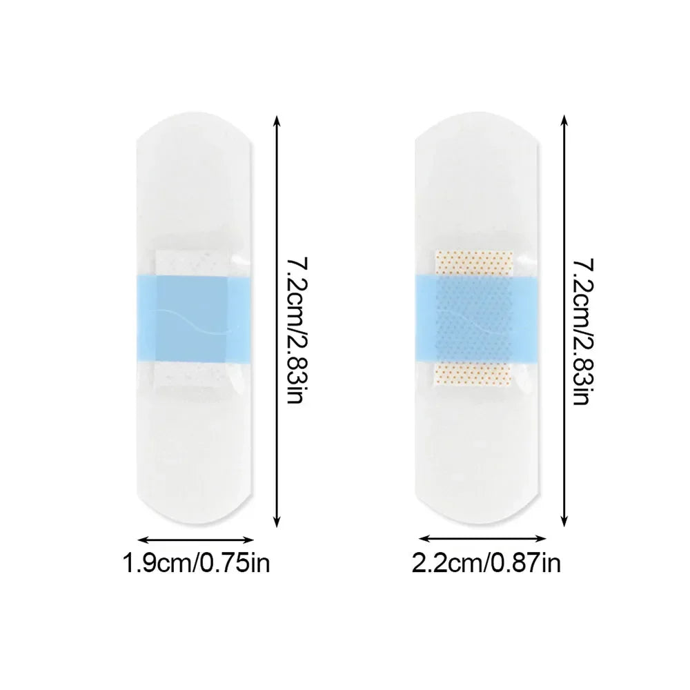 Transparent Medical Plaster Waterproof Adhesive Bandage Home First Aid Kits Wound Antibacterial Sticking Plaster Journey Camping