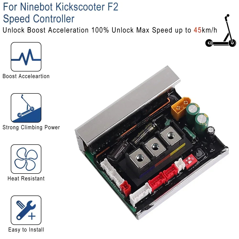 Kickscooter 45km/h Circuit Board Motherboard for Ninebot F2 E-Scooter Control Panel Main Board Speed up to 45km/h Accessories