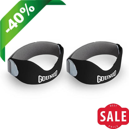 2 Pack Knee Pain Relief Patella Stabilizer Brace Support Knee Strap for Hiking Soccer Basketball Running Jumpers