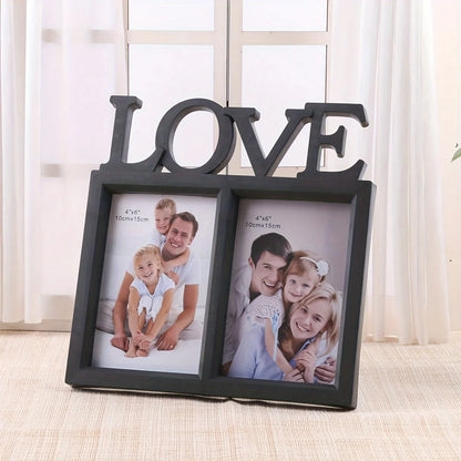 Cute Love Photo Frame Family Picture Frame Retro Photo Frame Christmas Halloween Thanksgiving Easter New Year's Gift