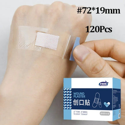 Transparent Medical Plaster Waterproof Adhesive Bandage Home First Aid Kits Wound Antibacterial Sticking Plaster Journey Camping