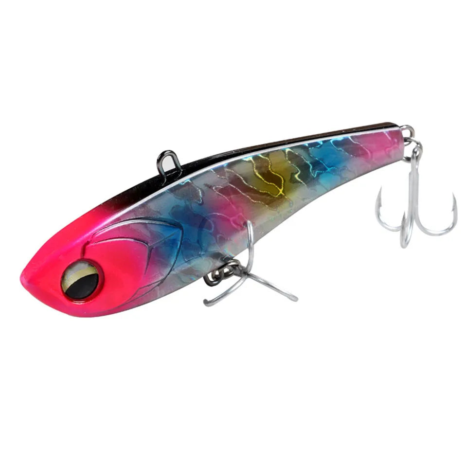 WALK FISH 1Pcs 79/90mm 16/34g Winter Bait Long Casting Hard Vibration Ice Fish Bass Artificial Bait Luya Bionic lure Fresh water