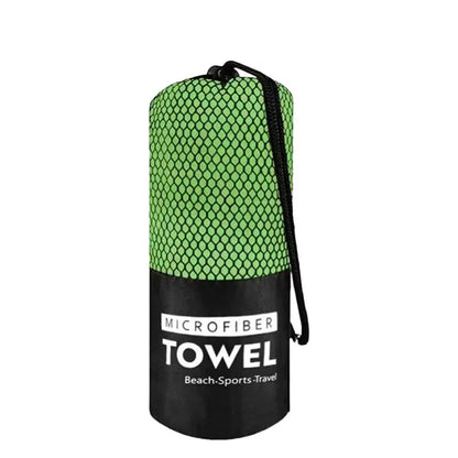 Microfiber Ice Cold Towel 6 Sizes  Quick Dry Super Absorbent Towel  Beach Gym Yoga Camping Travel Sports  Portable Storage Bag