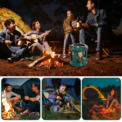 Portable Kerosene Stove Windproof Kerosene Burner Outdoor Camping Heater Patio Picnic Cooking Stove Paraffin Heater Safety