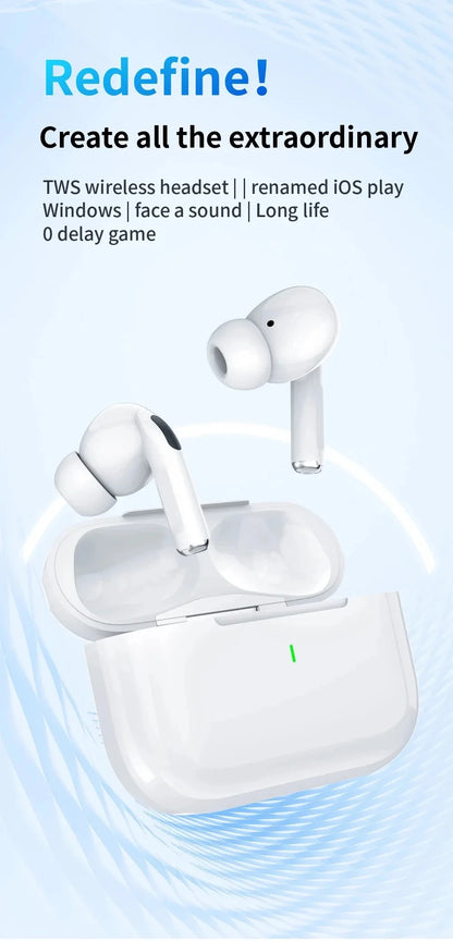Air Pro 5 TWS Max Wireless Bluetooth Earphones Headphones HiFi Sound Low Latency Noise Reduction Earbuds for IPhone Android