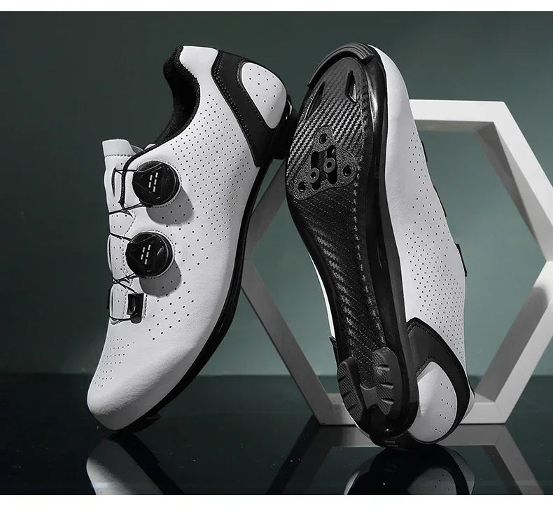 New Men's Cycling Sneakers, Unisex Road Cycling Shoes, Nonslip Mountain Bike Shoes, Racing, Outdoor, Women's Mountain Bike Shoes