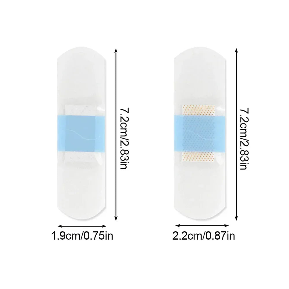 Transparent Medical Plaster Waterproof Adhesive Bandage Home First Aid Kits Wound Antibacterial Sticking Plaster Journey Camping