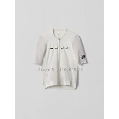 2025 Men Cycling Jersey Men MTB Road Bicycle Shirt Pro Team Short Sleeve Bike Clothes Mountain Bicycle Clothing  Downhill Jersey