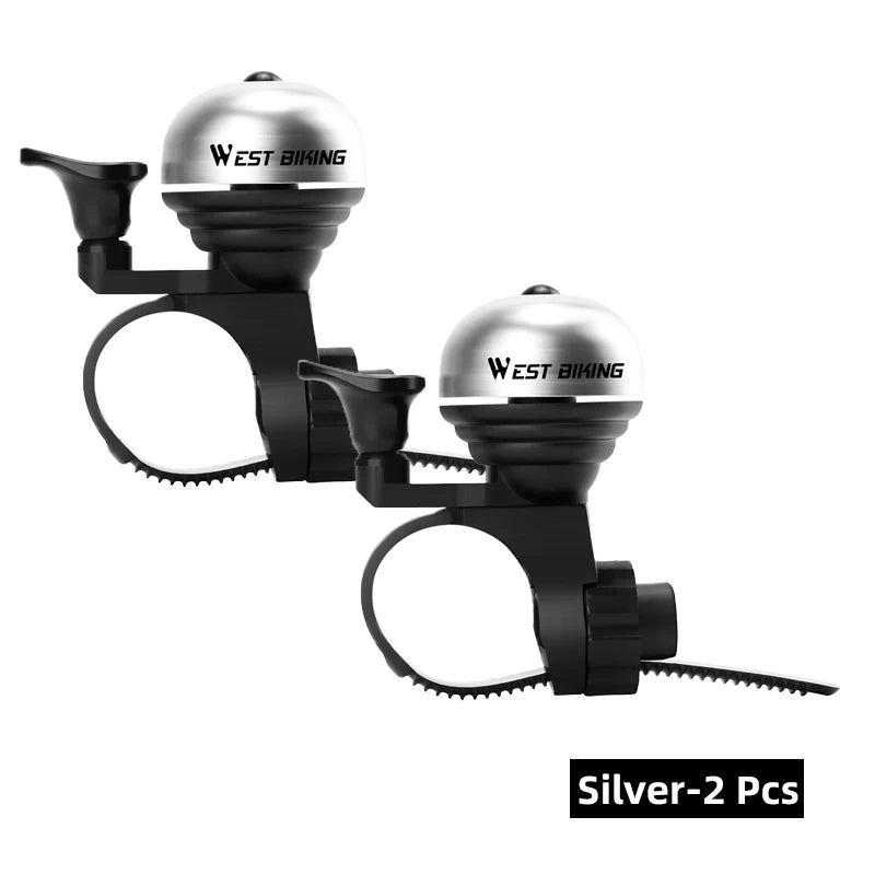 WEST BIKING Bicycle Vintage Ring Clear Sound MTB Road Bike Retro Bell Cycling Safety Warning Horn Bike Accessories Classic Bell