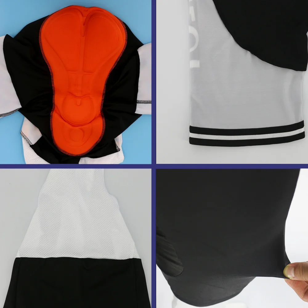 Cycling Bibs Shorts Mountain Bike Breathable Men's Women Gel Padded Bike Tights Triathlon Pro Licra outdoor sport Bicycle Shorts