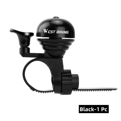 WEST BIKING Bicycle Vintage Ring Clear Sound MTB Road Bike Retro Bell Cycling Safety Warning Horn Bike Accessories Classic Bell