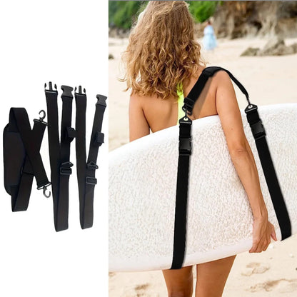 Surfboard Shoulder SUP Paddle Board Shoulder Strap Carry Sling Stand Up Paddleboard Wakeboard Surfing Kayak Tool Adjustable