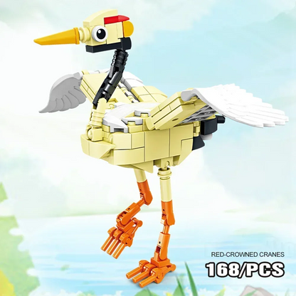 3D Cartoon Animal Set Building Blocks - 3D Lifelike,  for Desk Decoration & Gift - giving, Educational Building Blocks for Kids